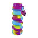 SMILY KIDDOS SILICONE WATER BOTTLE PURPLE 680 ML - Odyssey Online Store