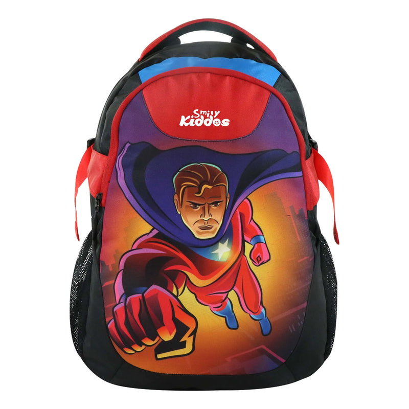 SMILY KIDDOS JUNIOR VICTOR BACKPACK VIOLET 17 INCHES - Odyssey Online Store