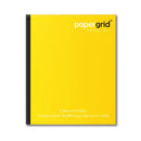 PAPERGRID NOTEBOOK SHORT BOOK 19 CM X 15.5 CM, UNRULED, 72 PAGES, SOFT COVER