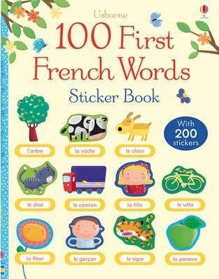 100 FIRST WORDS IN FRENCH STICKER BOOK - Odyssey Online Store