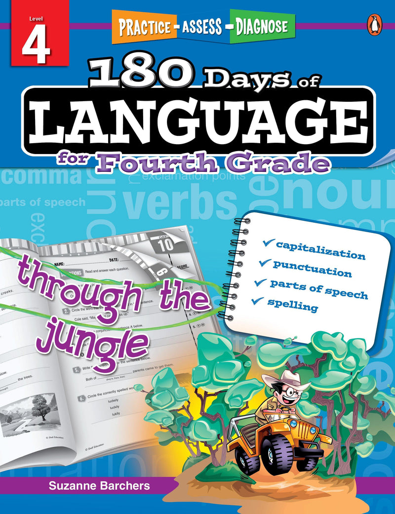 180 DAYS OF LANGUAGE GRADE 4 - Odyssey Online Store