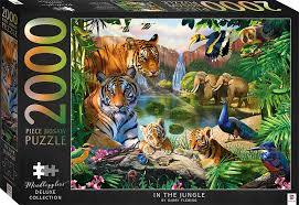 2000 PIECE JIGSAW PUZZLE IN THE JUNGLE - Odyssey Online Store