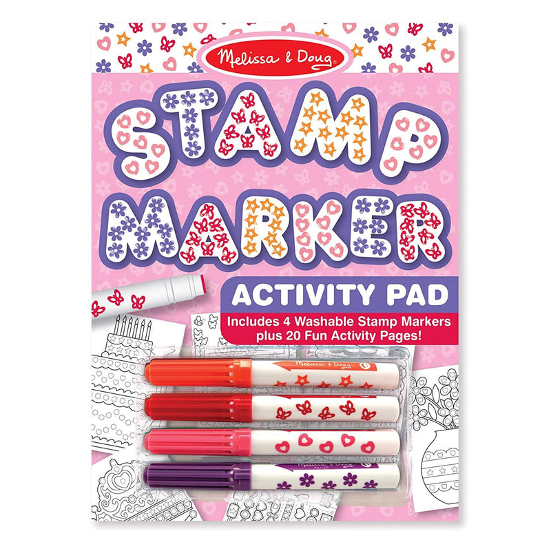 2421 STAMP MARKER ACTIVITY PAD PINK - Odyssey Online Store