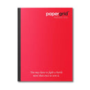 PAPERGRID NOTEBOOK KING SIZE 24 CM X 18 CM, UNRULED, 120 PAGES, SOFT COVER 