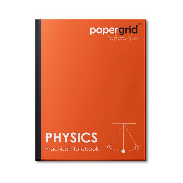 PAPERGRID PRACTICAL NOTEBOOK PHYSICS, 28 CM X 22 CM, 140 PAGES, HARD COVER