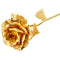24k Golden Gold Rose Flower - Gold Foil Rose