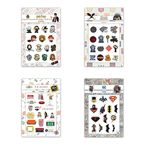 EPIC STUFF ALL IN ONE VINYL STICKER BOOKLET 10 SHEETS | SIZE-A5 | 162 STICKERS