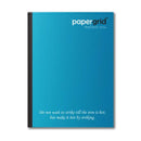 PAPERGRID NOTEBOOK KING SIZE 24 CM X 18 CM, SINGLE LINE, 76 PAGES, SOFT COVER 