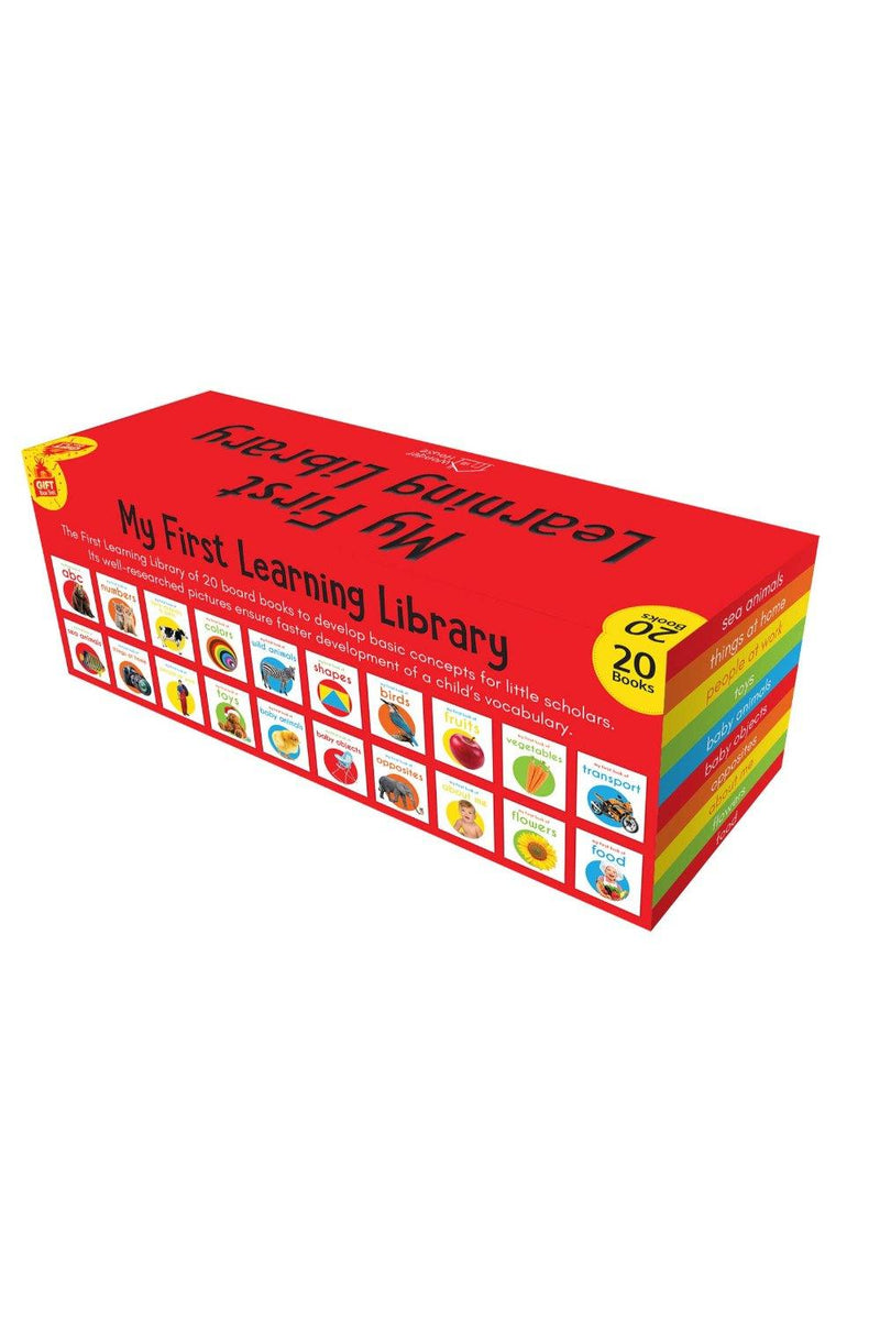 MY FIRST COMPLETE LEARNING LIBRARY : BOX SET OF 20 BOARD BOOKS FOR KIDS - Odyssey Online Store
