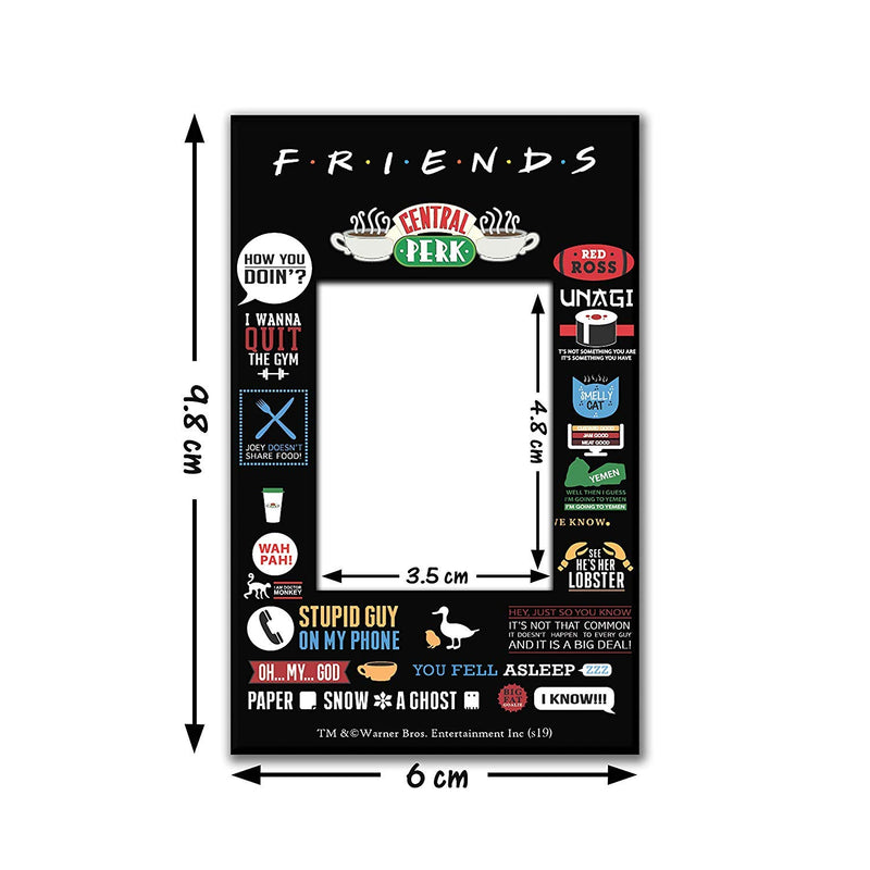 FRIENDS - INFOGRAPHIC  MINI MAGNETIC PHOTO FRAME