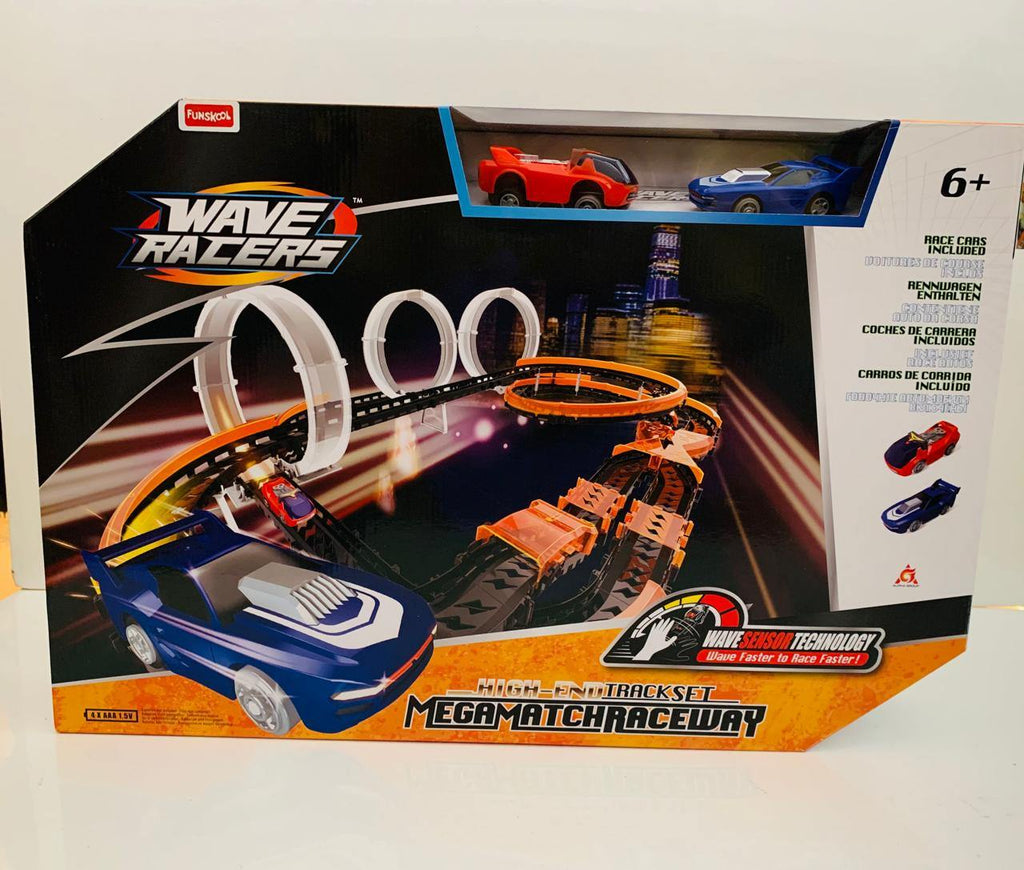 7282300 WAVE RACER TRACK SET MEGA MATCH RACE WAY – Odyssey Online Store