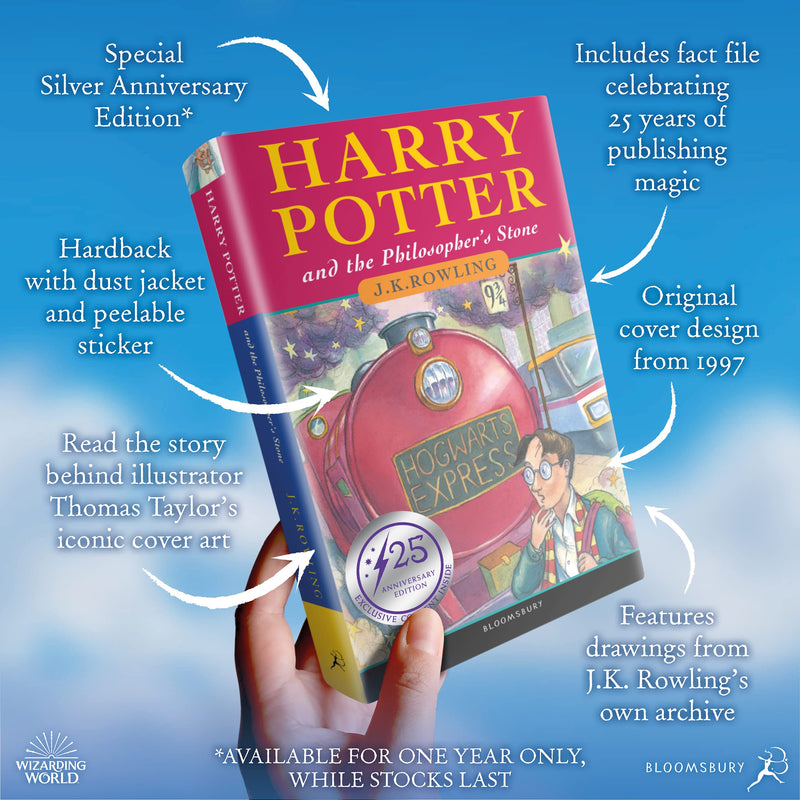 HARRY POTTER AND THE PHILOSOPHER'S STONE - 25th Anniversary Edition