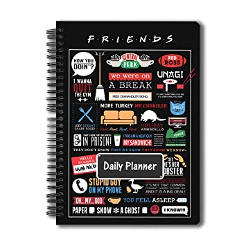 FRIENDS TV SERIES - INFOGRAPHIC PLANNER