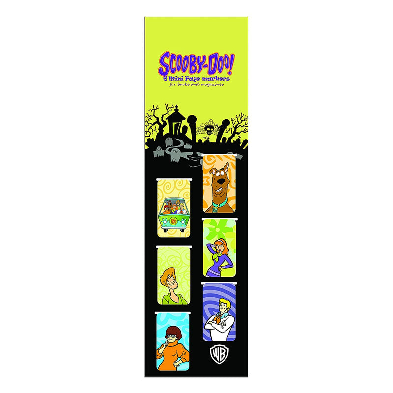 SCOOBY DOO - PACK OF 6 | MAGNETIC BOOKMARKS