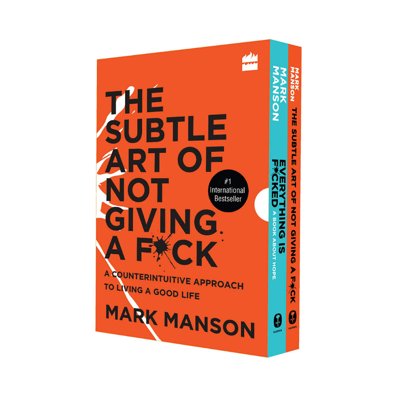MARK MANSON BOX SET - (Everything is F*cked + Subtle Art of Not Giving a F*ck)