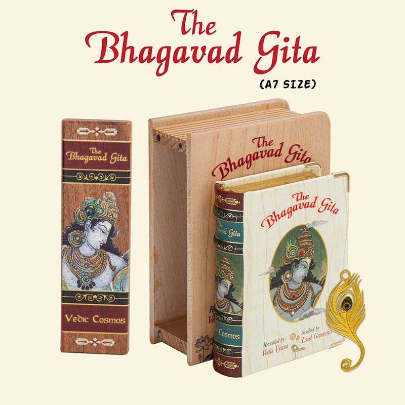 THE BHAGAVAD GITA A7 SIZE
