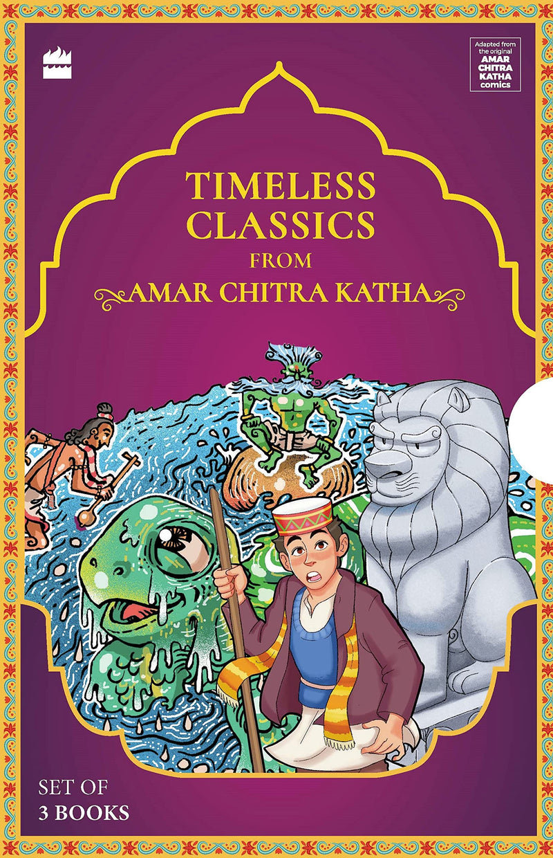 TIMELESS CLASSICS FROM AMAR CHITRA KATHA - SET OF 3 BOOKS