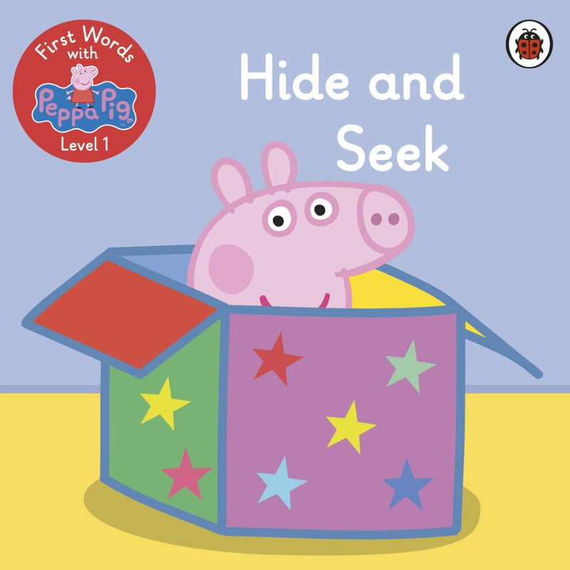 HIDE AND SEEK FIRST WORDS WITH PEPPA PIG LEVEL 1