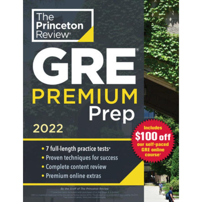 THE PRINCETON REVIEW GRE PREMIUM PREP 2022