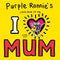 PURPLE RONNIES LITTLE BOOK TO SAY I LOVE MUM