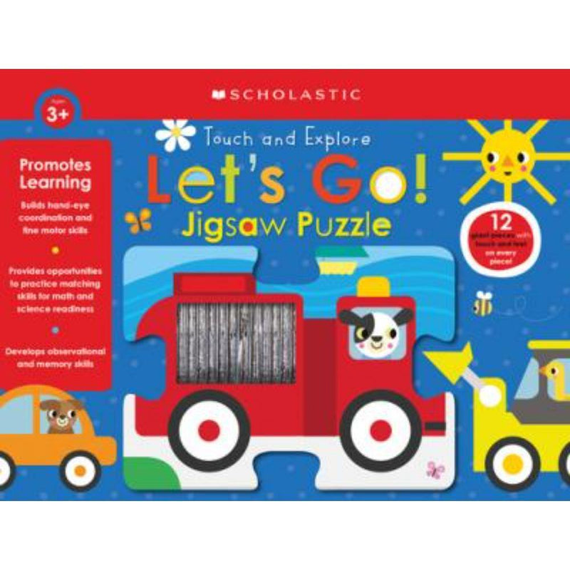 SCHOLASTIC TOUCH AND EXPLORE LETS GO! JIGSAW PUZZLE - Odyssey Online Store