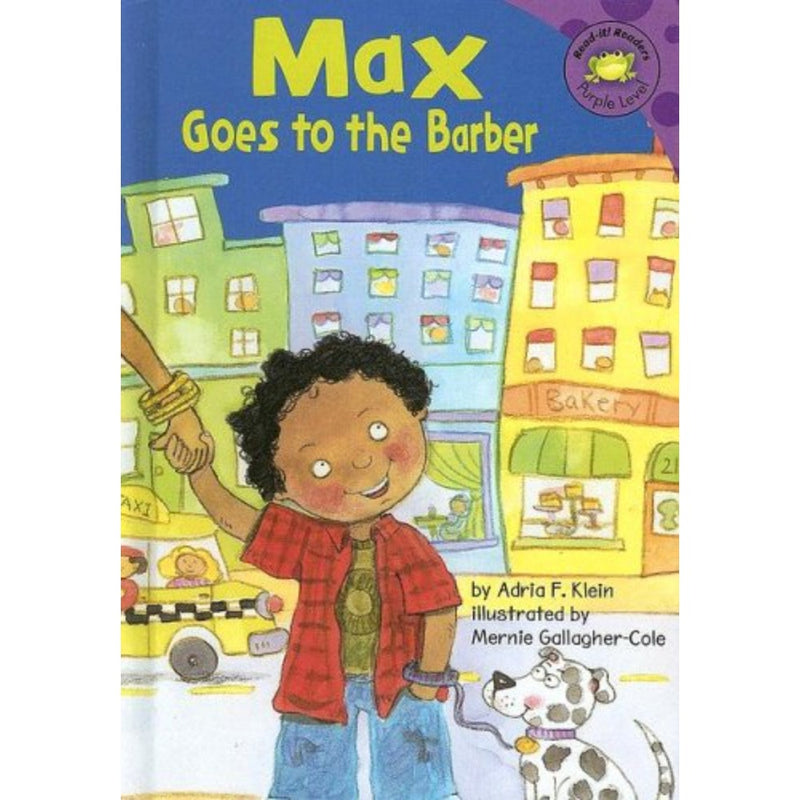 MAX GOES TO THE BARBER PURPLE LEVEL