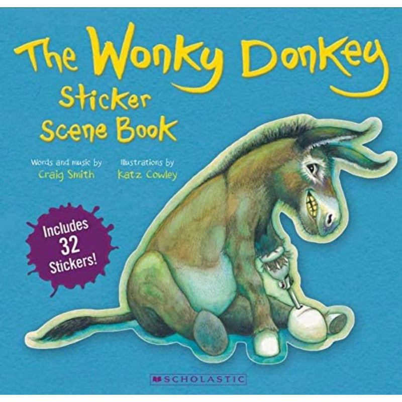WONKY DONKEY STICKER SCENE BOOK