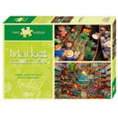 MARKET COLLECTION JIGSAW PUZZLE, SET OF 2 PUZZLES