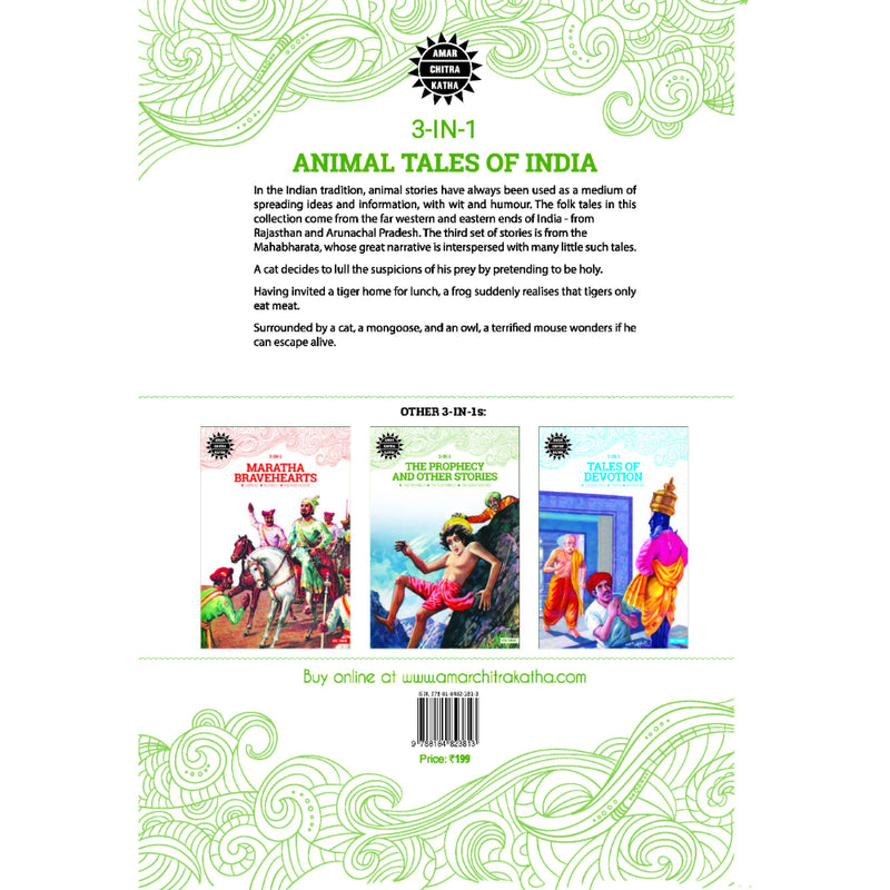 ANIMAL TALES OF INDIA: 3 in 1
