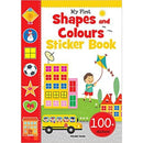 MY FIRST SHAPES AND COLOURS STICKER BOOK - Odyssey Online Store