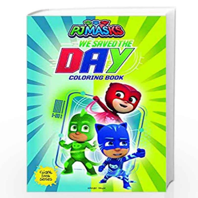 WE SAVED THE DAY PJ MASKS GIANT COLORING BOOK – Odyssey Online Store