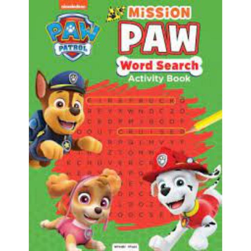 PAW PATROL MISSION PAW WORD SEARCH ACTIVITY BOOK - Odyssey Online Store