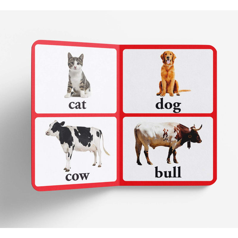 FARM ANIMALS & PETS-EARLY LEARNING BOARD BOOK WITH LARGE FONT:BIG BOARD BOOKS SERIES