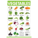 VEGETABLES MY FIRST EARLY LEARNING WALL CHART FOR PRESCHOOL - Odyssey Online Store