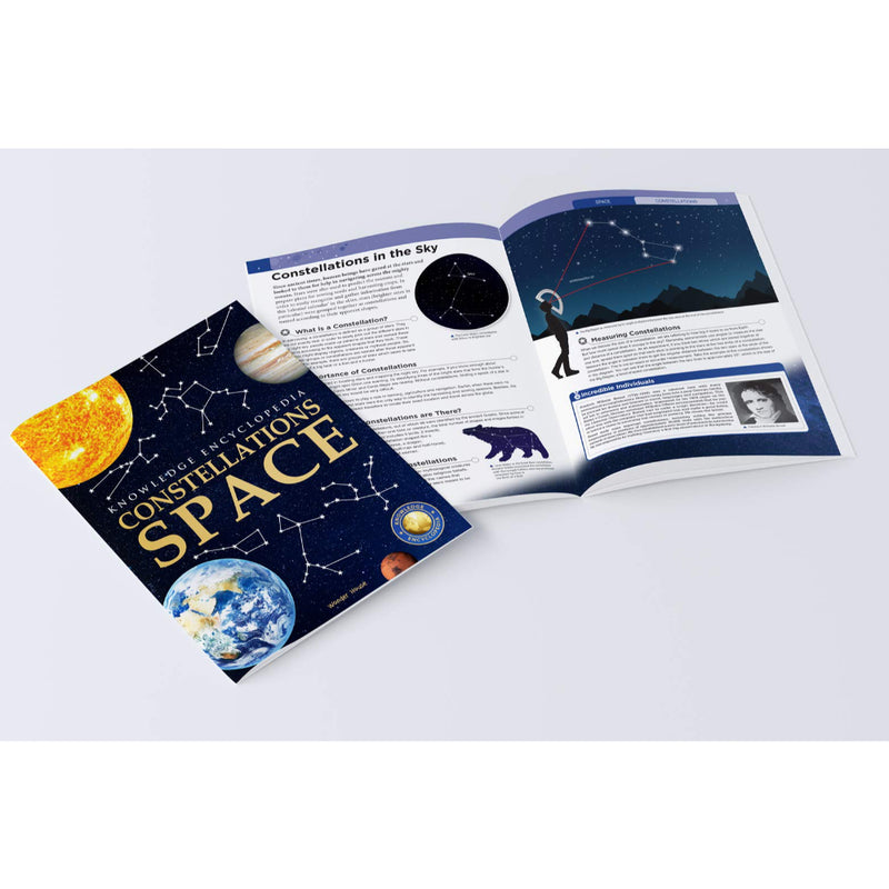 SPACE-COLLECTION OF 6 BOOKS: KNOWLEDGE ENCYCLOPEDIA FOR CHILDREN