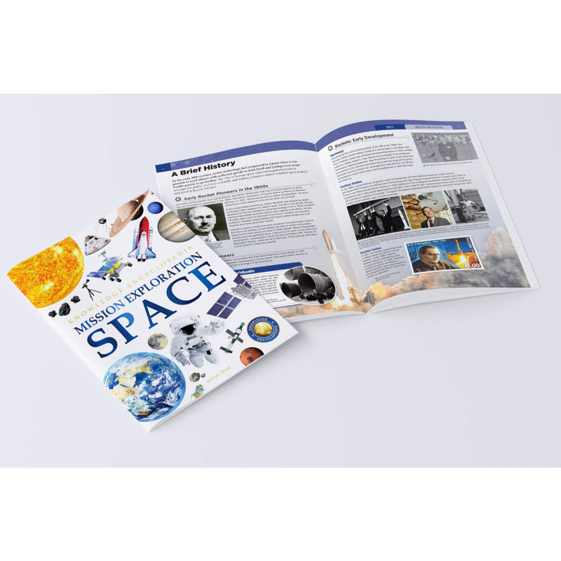 SPACE-COLLECTION OF 6 BOOKS: KNOWLEDGE ENCYCLOPEDIA FOR CHILDREN