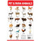 PET AND FARM ANIMALS  MY FIRST EARLY LEARNING WALL CHART FOR PRESCHOOL - Odyssey Online Store