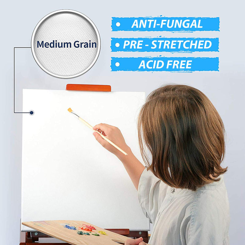 STRETCHED CANVAS BOARD INCHES WITH WOODEN FRAME | SIZE 8X10 INCHES - Odyssey Online Store