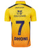 Chennai Super Kings Official Match Jersey 2023 - Dhoni 7