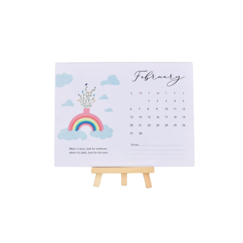 Art Calendar 2022 with Quotes