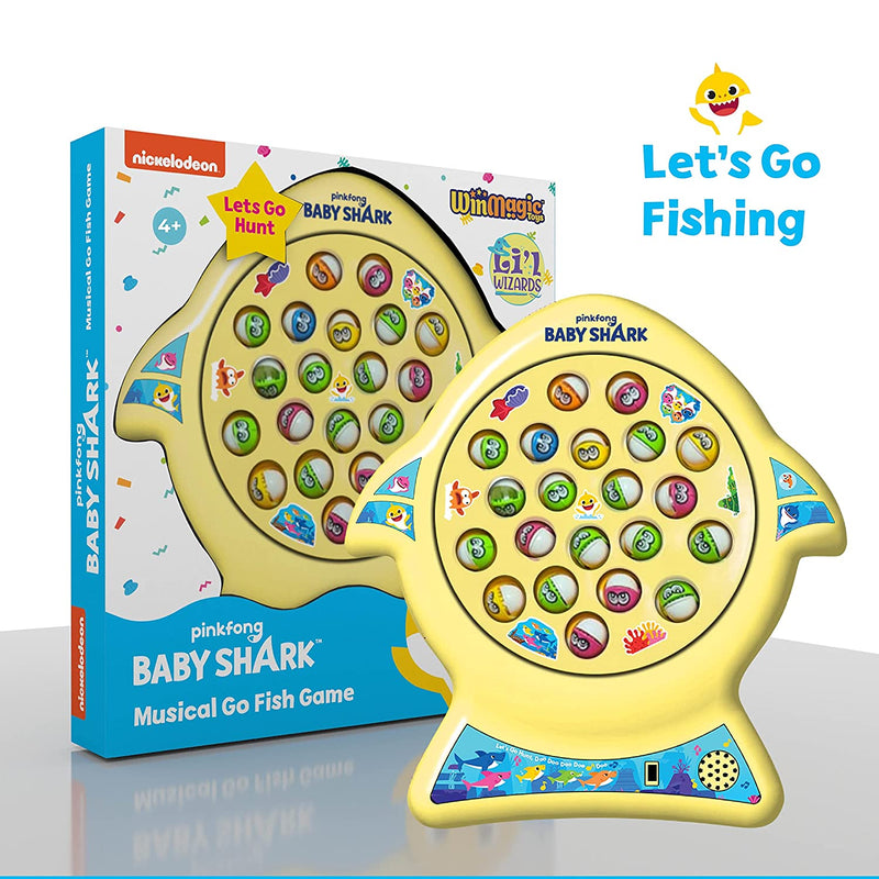 BABY SHARK SING AND FISHING