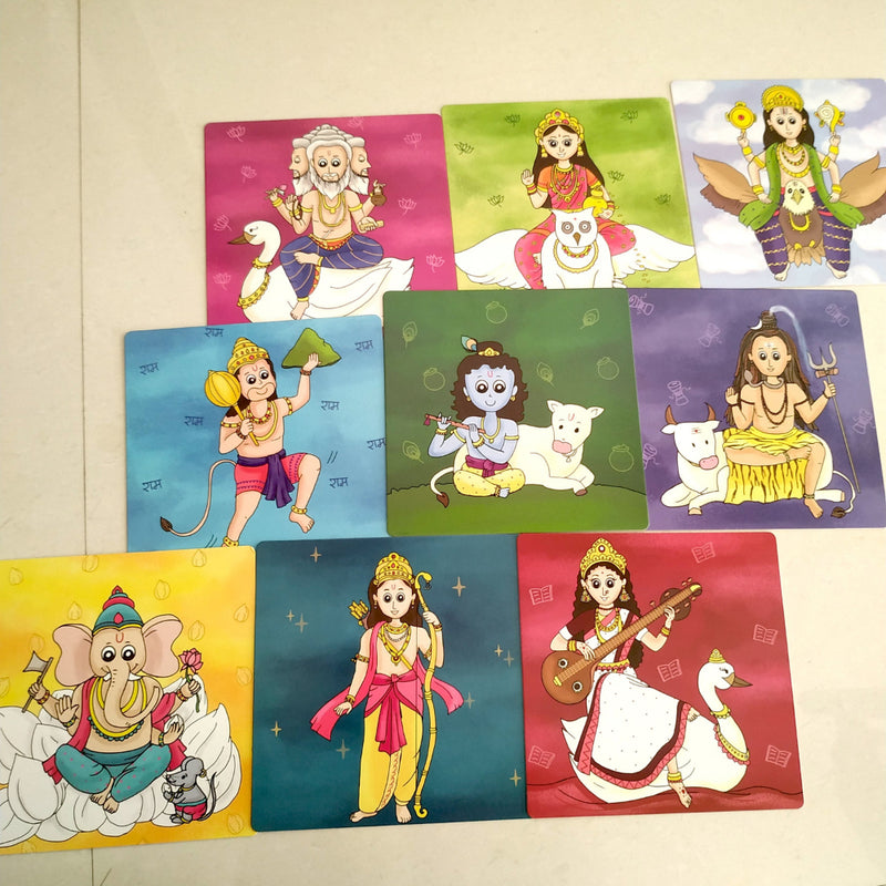 JIGYASA FLASH CARDS : Hindu Gods and Goddess