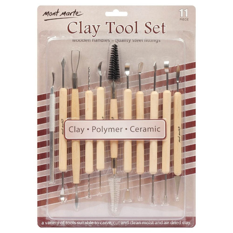 Mont Marte Sculpting - Clay Tool Set 11pc