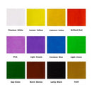 Mont Marte Signature Fabric Paint Set - 12pc x 20ml - Odyssey Online Store