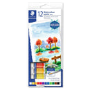 STAEDTLER WATER COLOUR PAINTS - PACK OF 12
