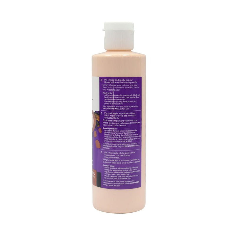 MONT MARTE POURING ACRYLIC PAINT 240ML COLOR : PEACH - Odyssey Online Store