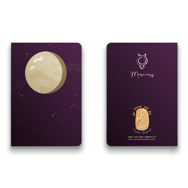 8 PLANETS : UNRULED JOURNAL POCKETBOOK-A6 | 100 GSM | 64 PAGES