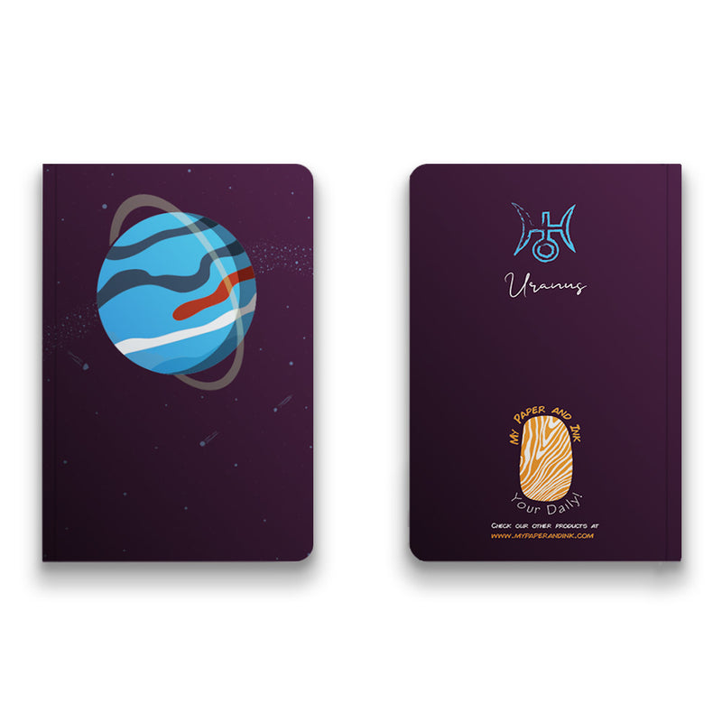 8 PLANETS : UNRULED JOURNAL POCKETBOOK-A6 | 100 GSM | 64 PAGES