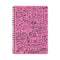 CUBE WORKS - RINGBIND NOTEBOOK – A4 – PINK | RULED | 160 PAGES