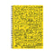 CUBE WORKS - RINGBIND NOTEBOOK – A4 – YELLOW | RULED | 160 PAGES